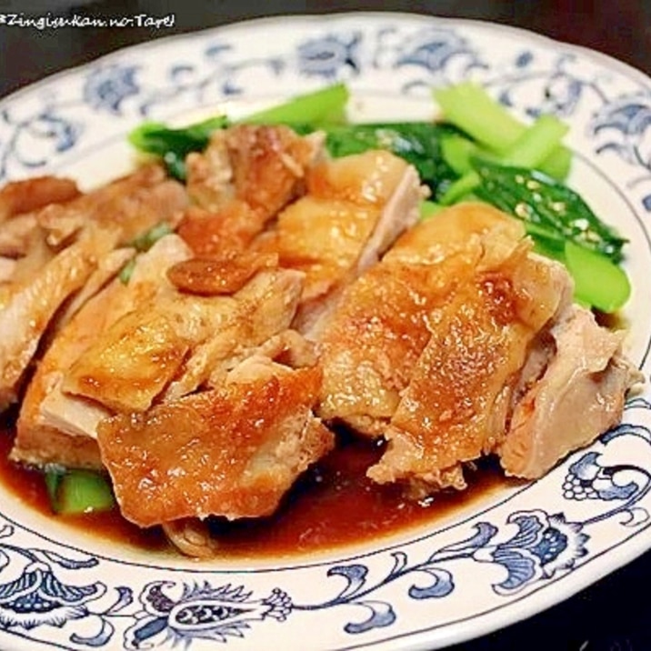 チキンソテーのジンギスカン風味